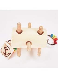 Arici de ronțăit (din tei)